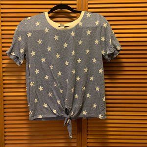 Blue and White Alternative Shirt